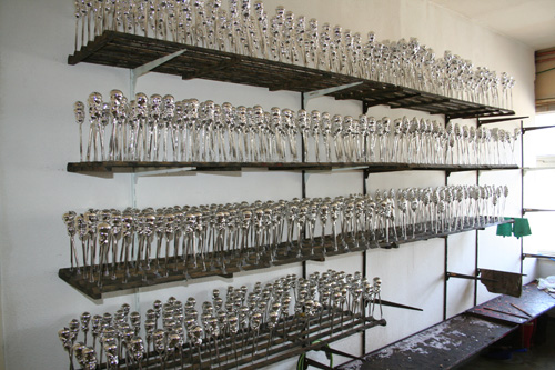 Christbaumschmuck Silberteile