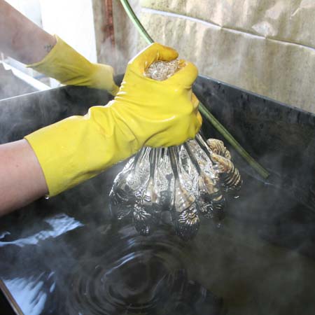 Christbaumschmuck Versilbern